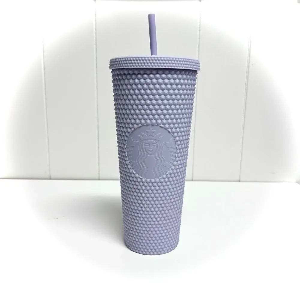 Starbucks Matte Icy Lavender Studded Tumbler 24oz
